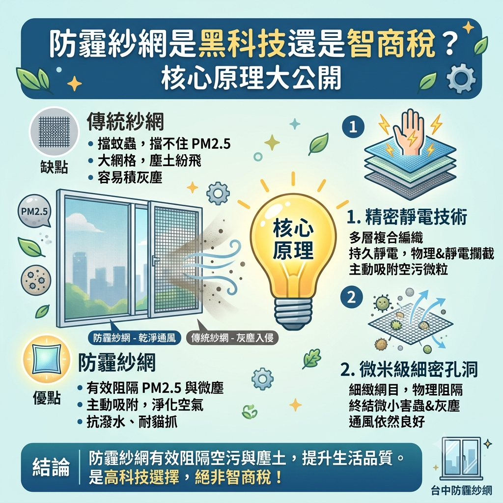防霾紗網是黑科技還是智商稅？