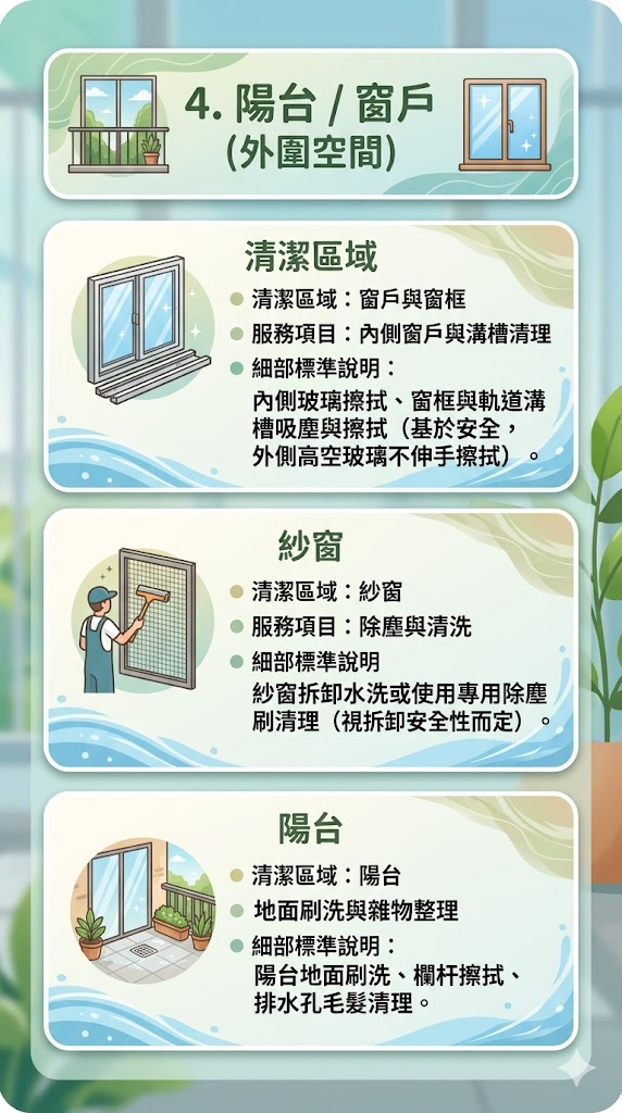 陽台 / 窗戶